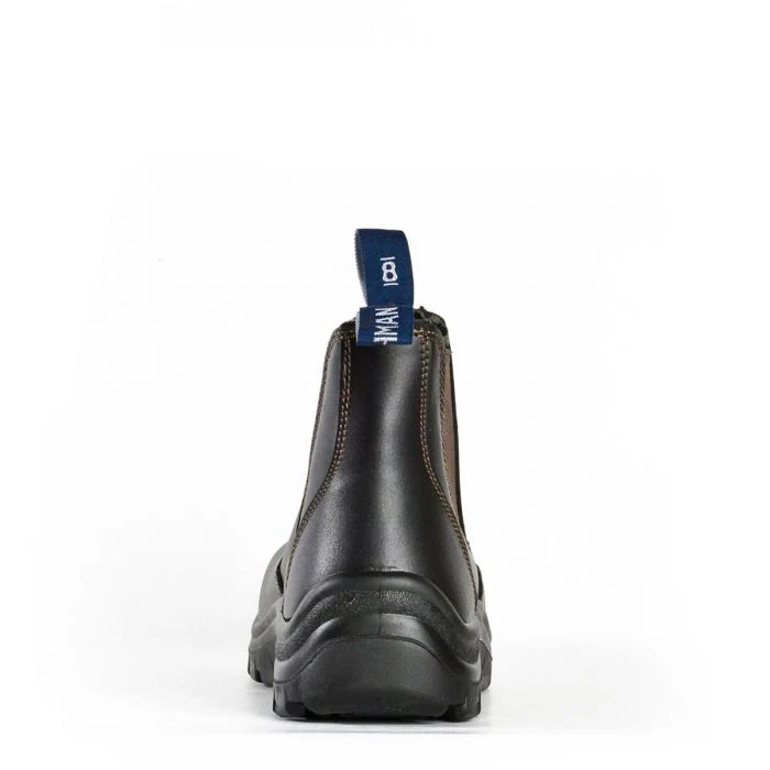 Bata Bushman Elastic Sided Slip On Non Safety Boot (805-44405) - Image 4