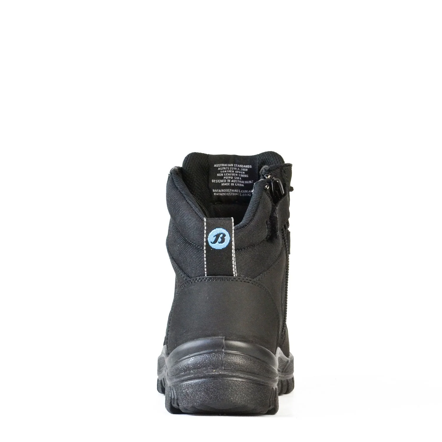 Bata Zippy LaceUp with Zip Safety Boot (804-66641) - Image 3
