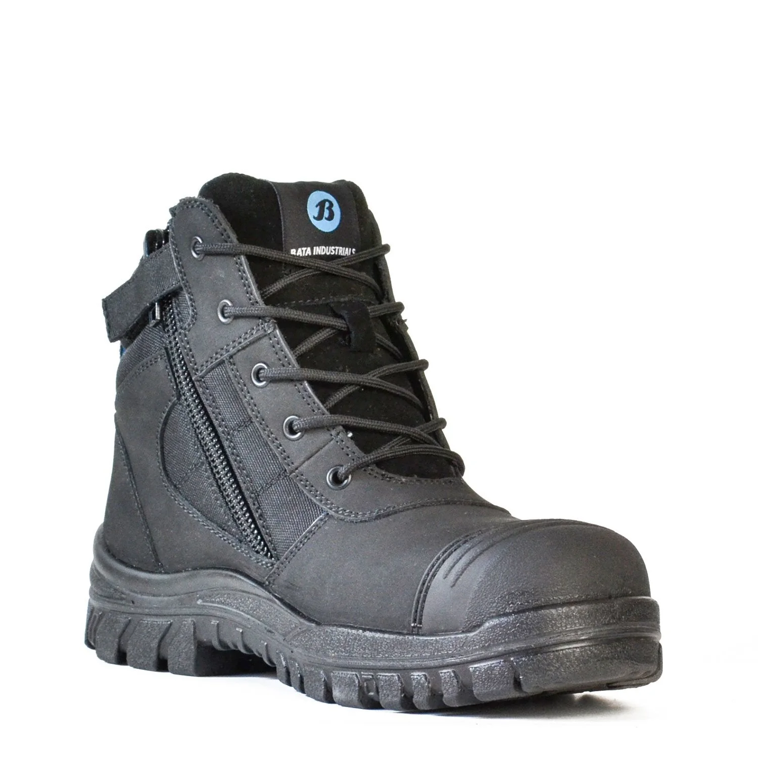 Bata Zippy LaceUp with Zip Safety Boot (804-66641) - Image 6