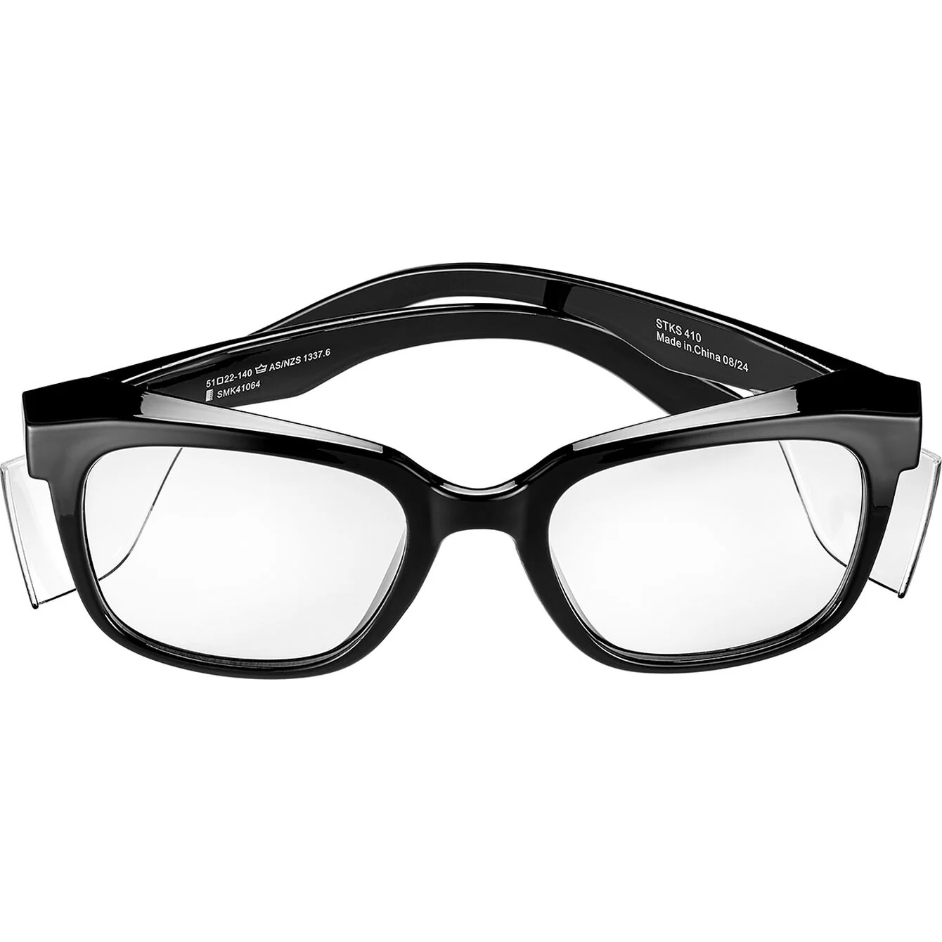 Bolle Safety STKS 410 Clear Safety Glasses, Black-(STK41N10A) - Image 3