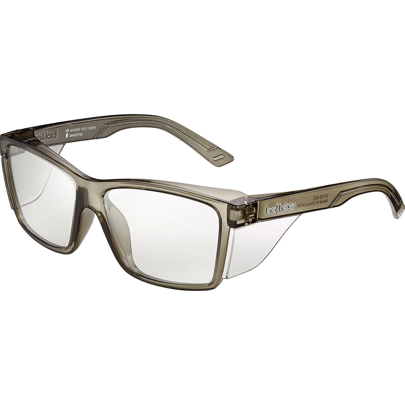 Bolle Safety STKS 420 Clear Safety Glasses-(STK42N12A) - Image 2