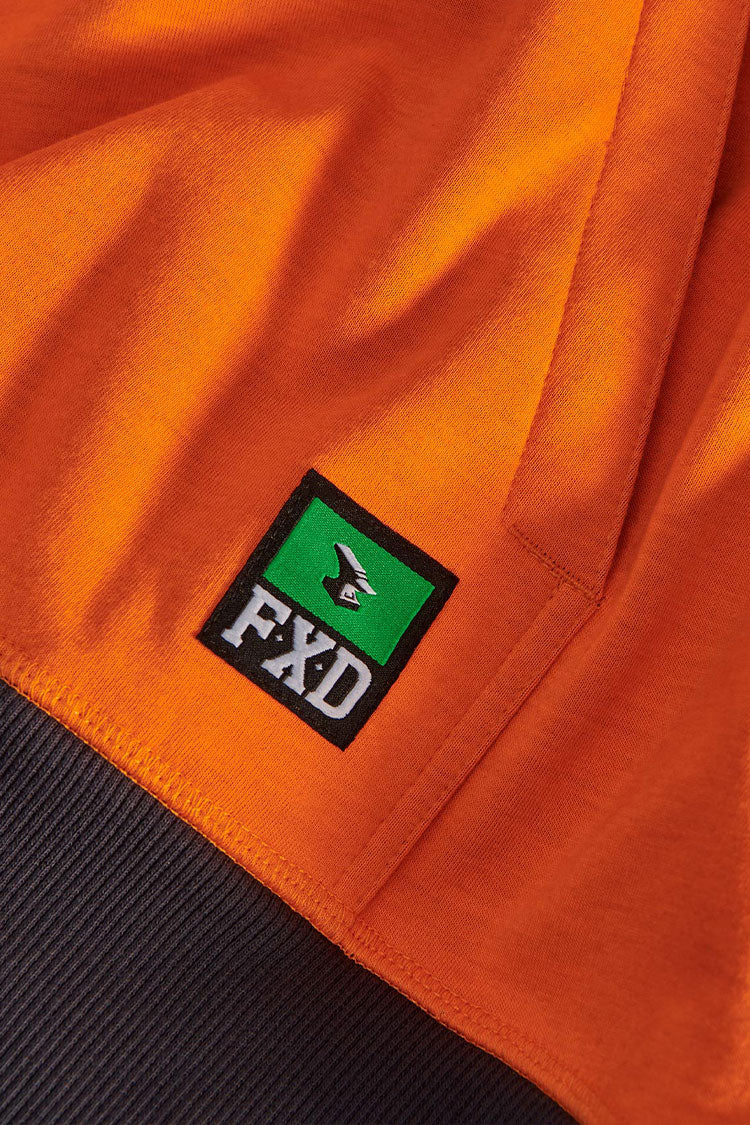 FXD Workwear Bonded Membrane Fleece Hoodie (WF1) HIVIS - Image 4