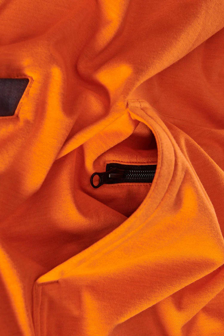 FXD Workwear Bonded Membrane Fleece Hoodie (WF1) HIVIS - Image 5