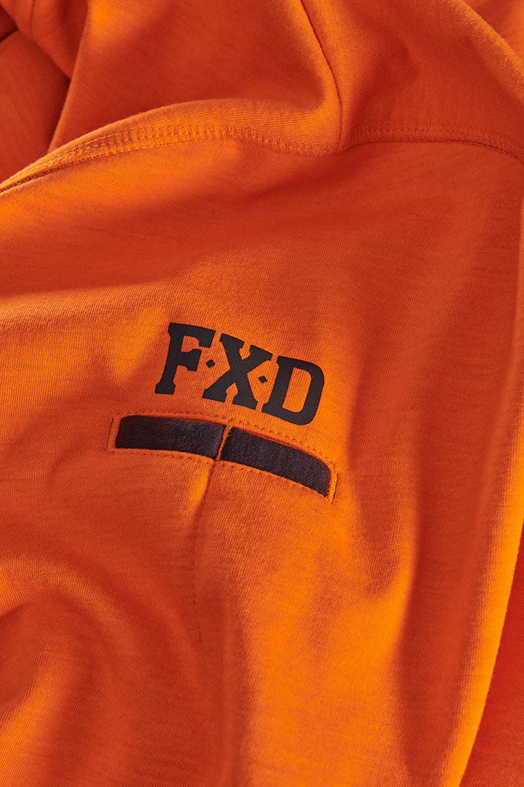 FXD Workwear Bonded Membrane Fleece Hoodie (WF1) HIVIS - Image 6