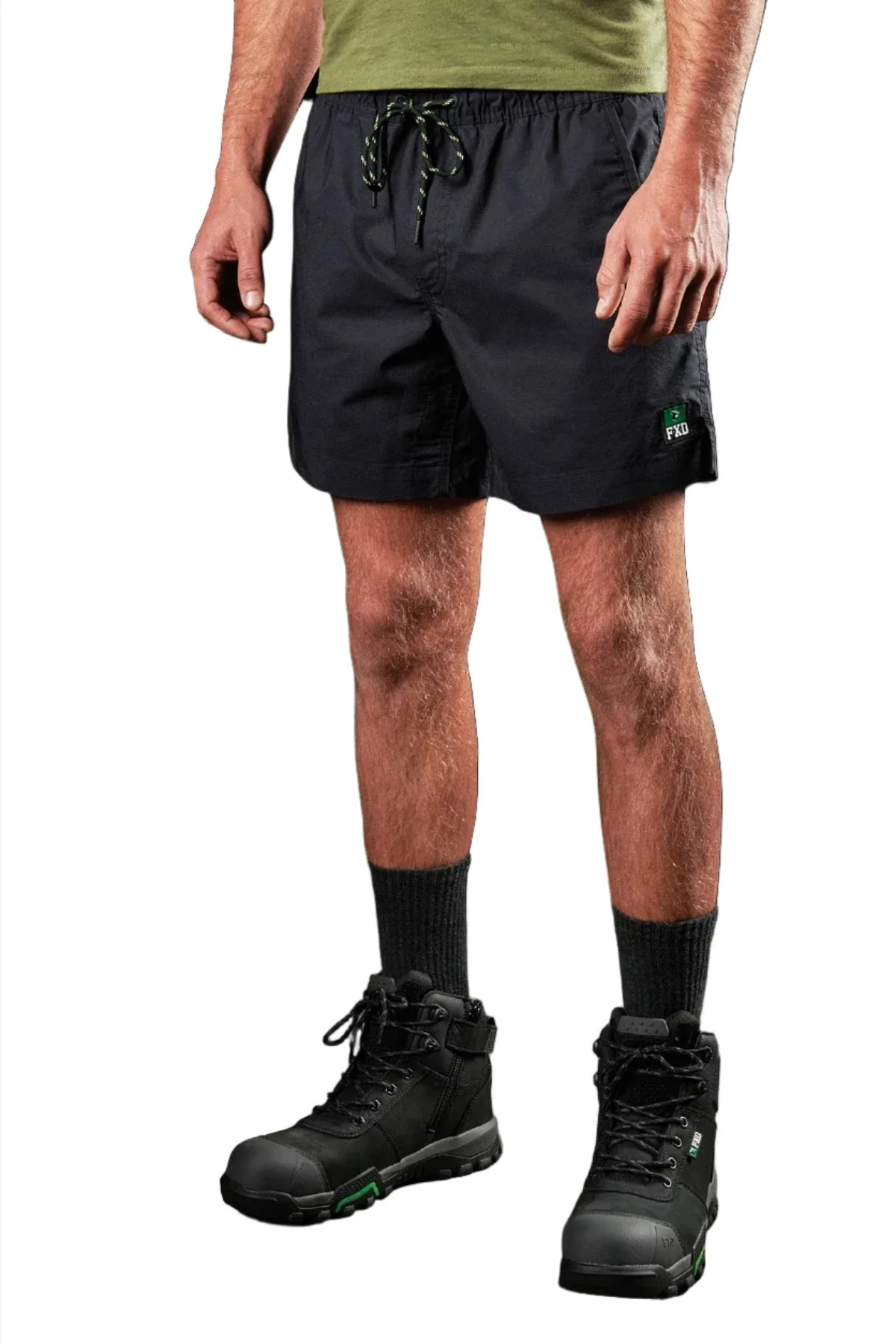 FXD Workwear Repreve Stretch Elastic Waist Work Shorts (WS4) - Image 10