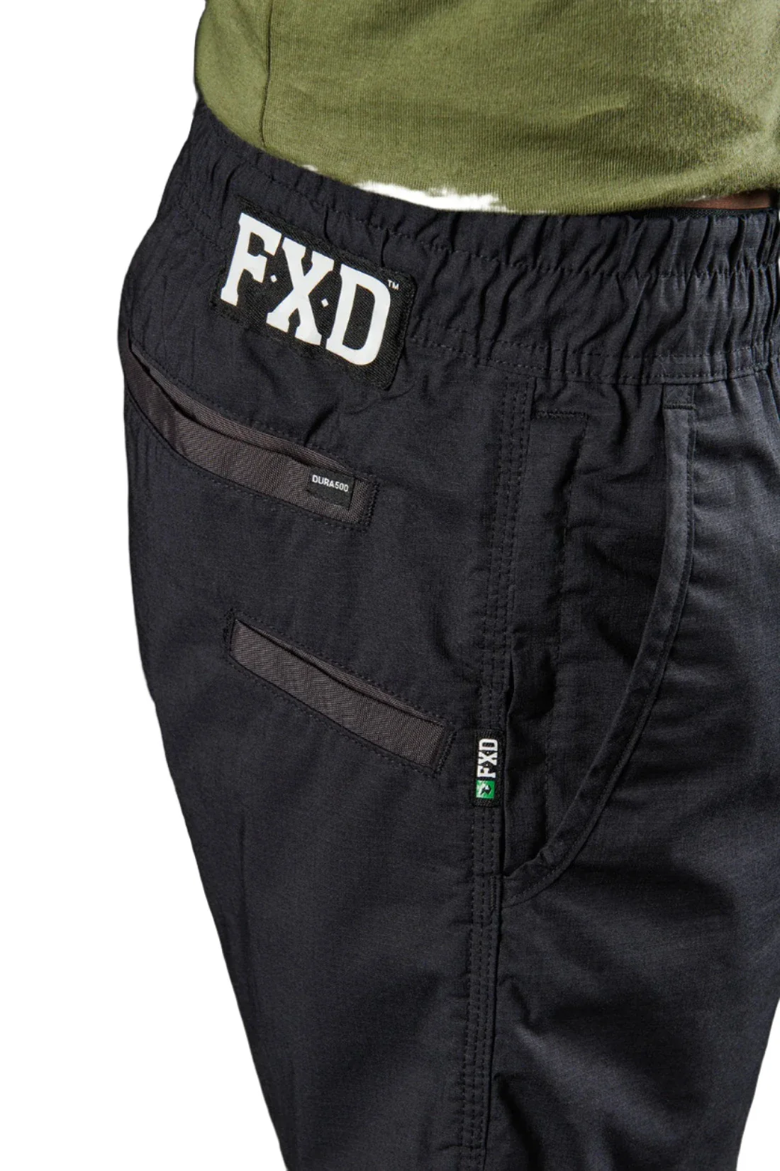 FXD Workwear Repreve Stretch Elastic Waist Work Shorts (WS4) - Image 6