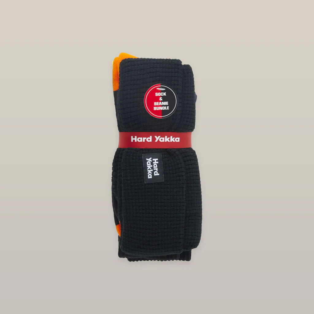 Hard Yakka 2 Pack Sock Beanie Bundle Pack (Y20110) - Image 5