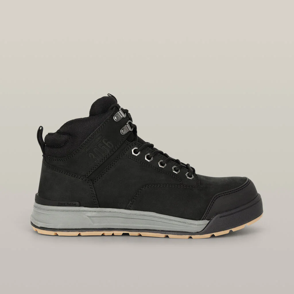 Hard Yakka 3056 Lace Up & Side Zip Steel Toe Safety Boot (Y60201) - Image 4