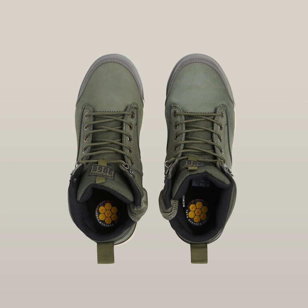 Hard Yakka 3056 Lace Up & Side Zip Steel Toe Safety Boot (Y60203) - Image 5