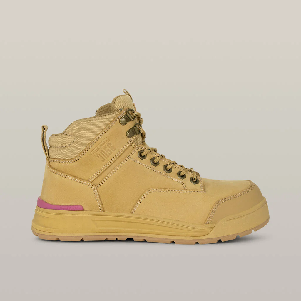 Hard Yakka Women's 3056 Lace Up & Side Zip Safety Boot (Y60240) - Image 4