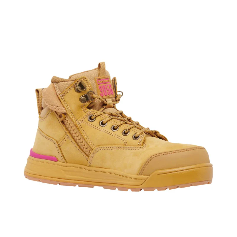 Hard Yakka Women's 3056 Lace Up & Side Zip Safety Boot (Y60240) - Image 7