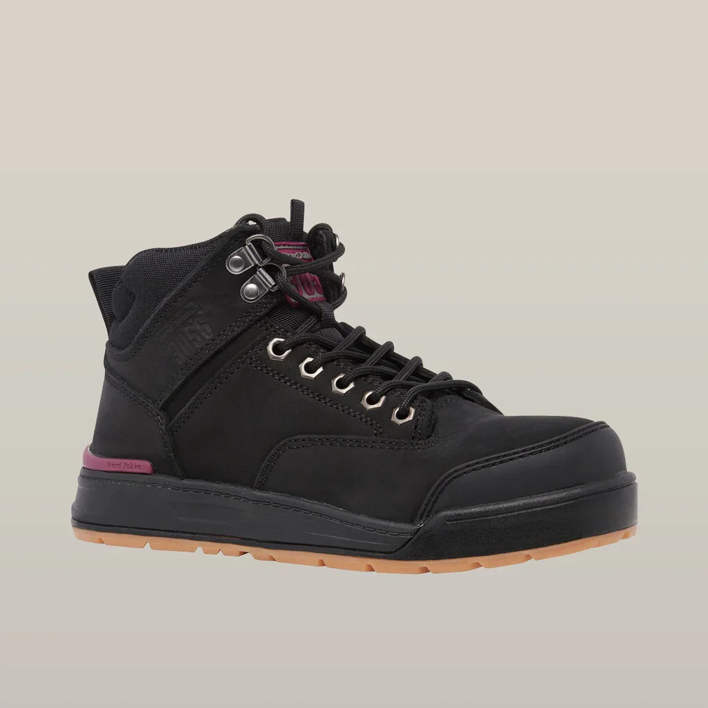 Hard Yakka Women's 3056 Lace Up & Side Zip Safety Boot (Y60245) - Image 3