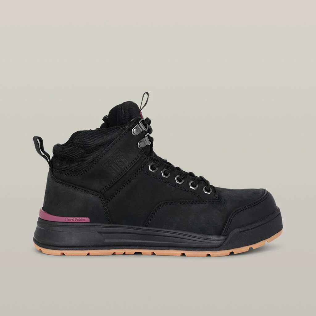 Hard Yakka Women's 3056 Lace Up & Side Zip Safety Boot (Y60245) - Image 4