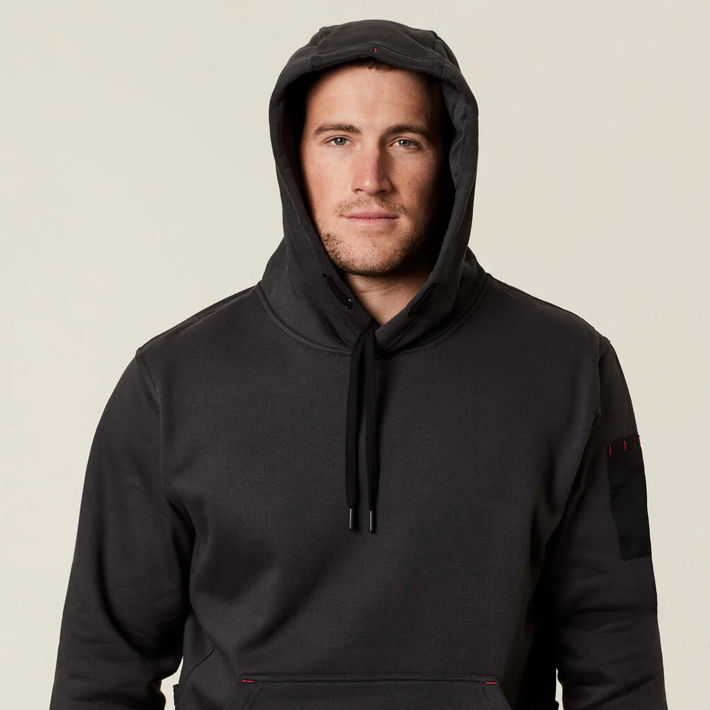 Hard Yakka Brushed Fleece Workwear Hoodie (Y19326) - Image 11