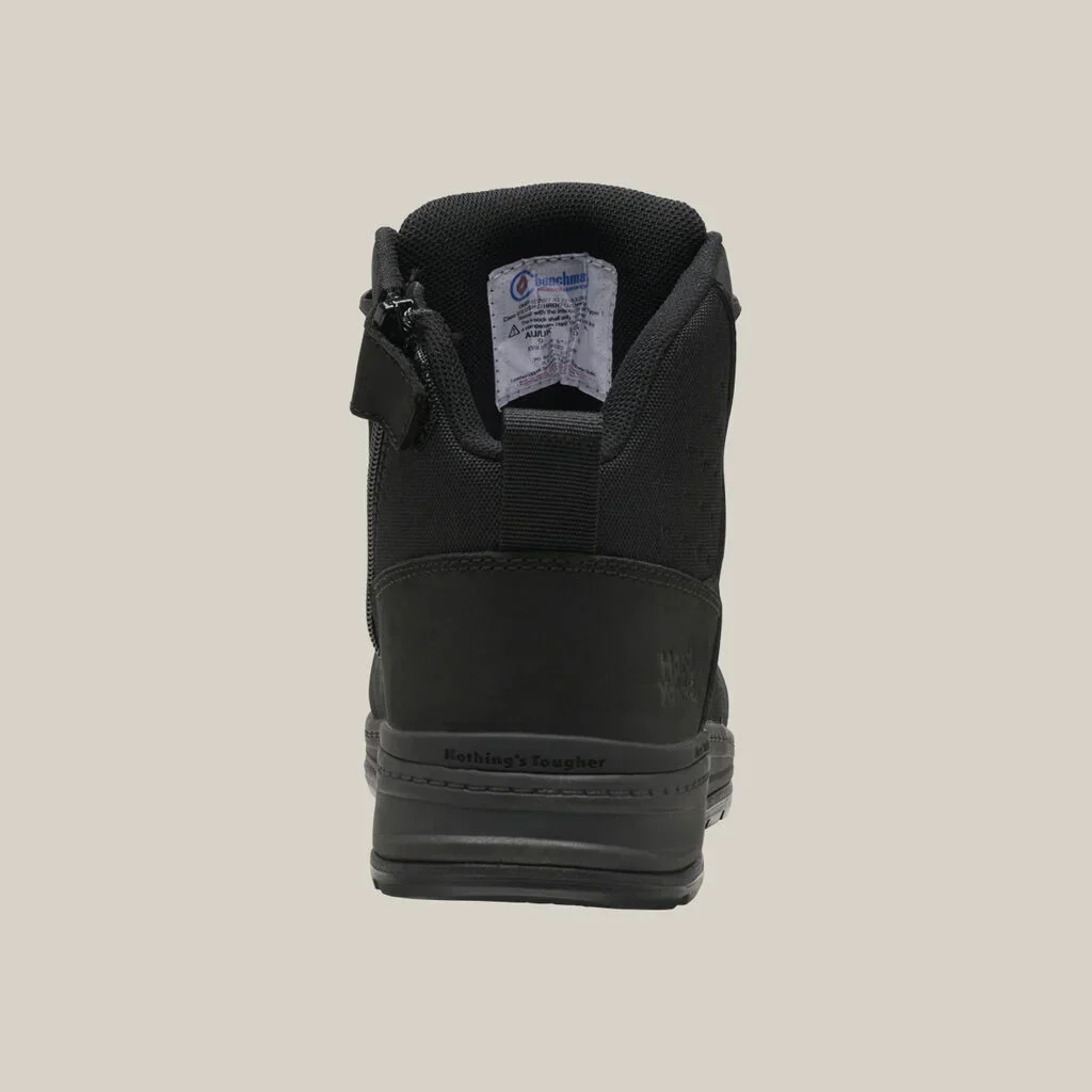 Hard Yakka Evolution Lace Up & Side Zip 5 Inch Steel Toe Safety Boot (Y60123) - Image 7