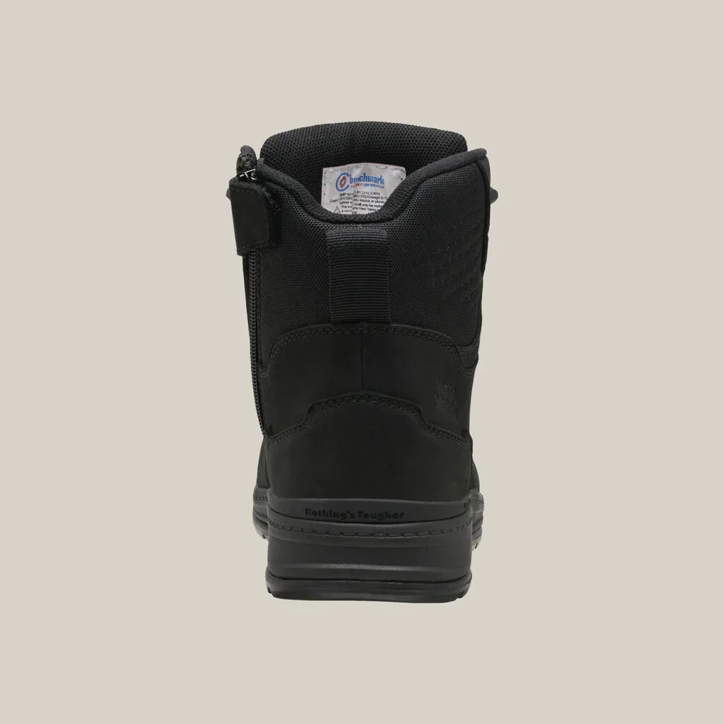 Hard Yakka Evolution Lace Up & Side Zip 6 Inch Steel Toe Safety Boot (Y60138) - Image 7