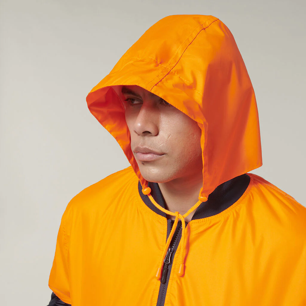Hard Yakka Core Hi-Vis 2 Tone Waterproof Bomber Jacket (Y06670) - Image 10