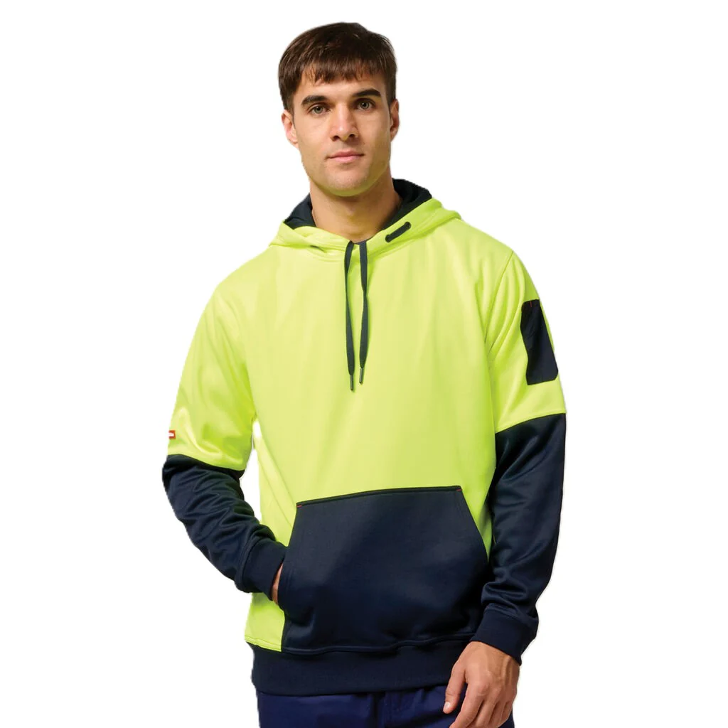 Hard Yakka Hi-vis 2 Tone Fleece Hoodie (Y19325) - Image 4