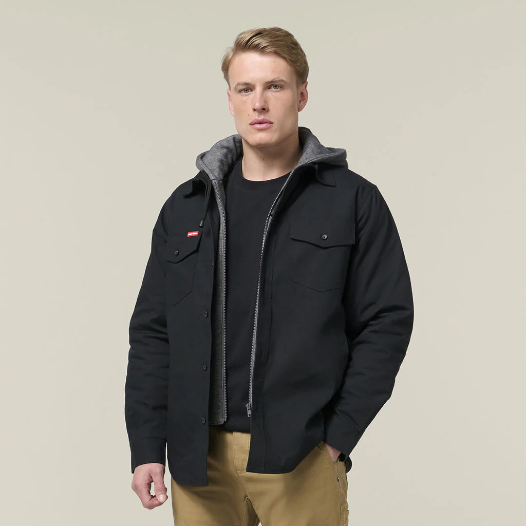 Hard Yakka Quilted Solid Shacket (Y06691) - Image 6