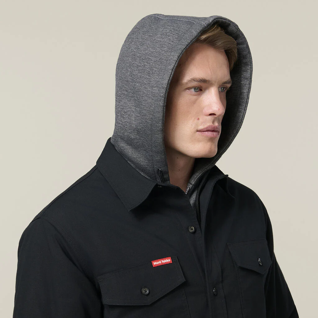Hard Yakka Quilted Solid Shacket (Y06691) - Image 7