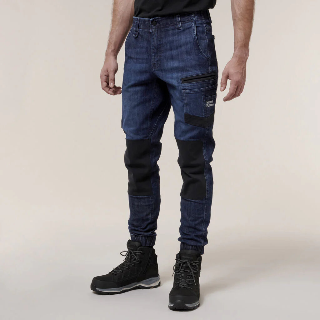 Hard Yakka Raptor Cuff Denim Jean (Y03552) - Image 3