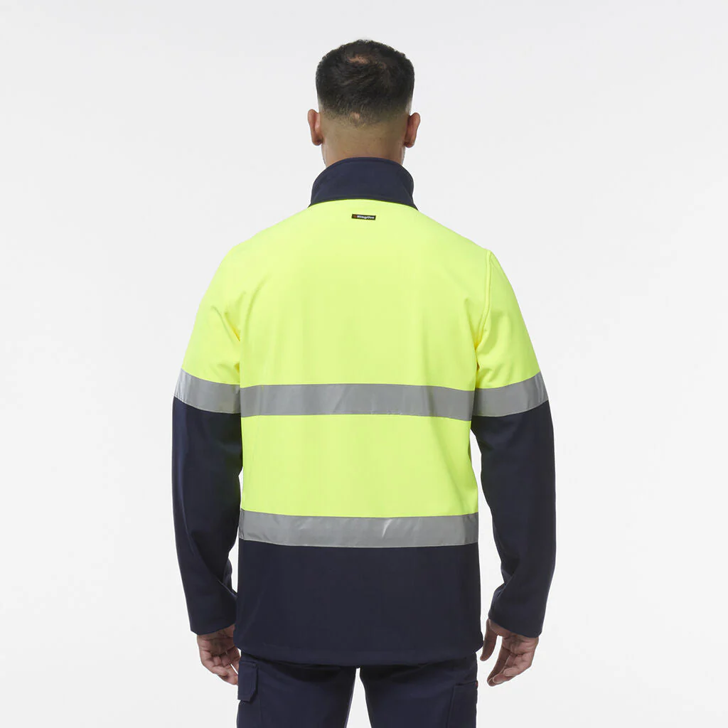 King Gee Reflective Spliced Softshell Jacket (K55034) - Image 10