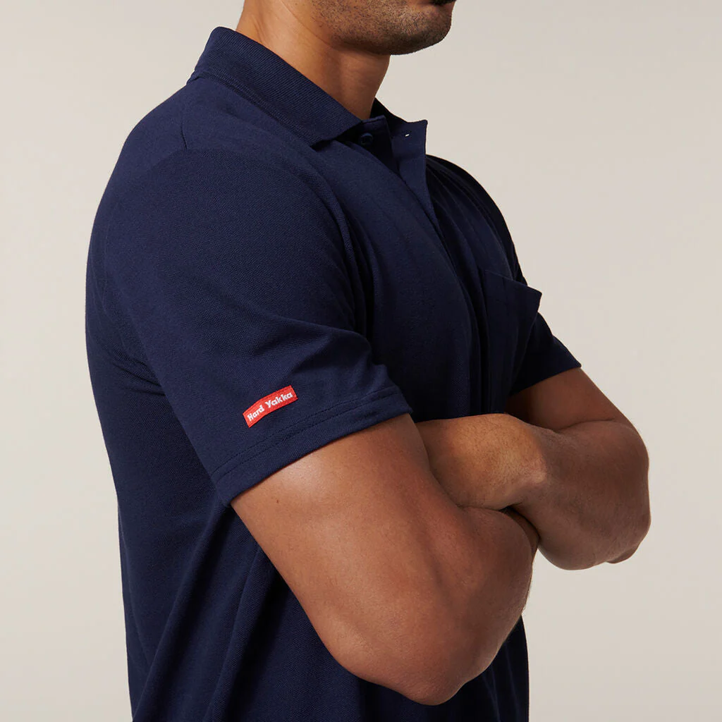 Hard Yakka Short Sleeve Regular Fit Polo (Y11306) - Image 7