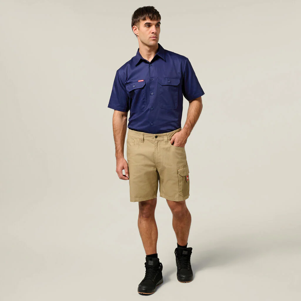 Hard Yakka Core Short Sleeve Lightweight Vented Cotton Shirt (Y04625) - Image 6