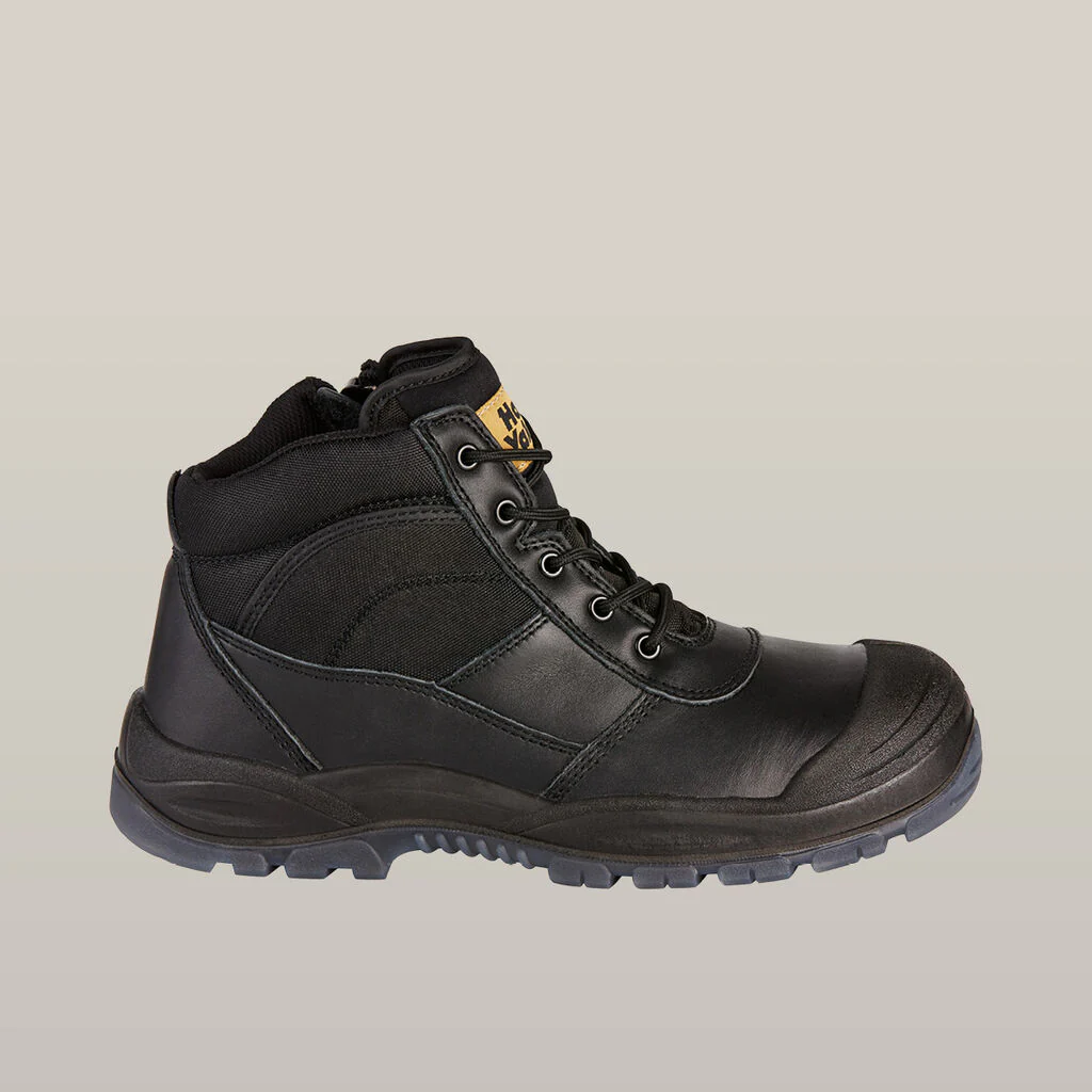Hard Yakka Utility Zip Sided Steel Toe Safety Boot (Y60125) - Image 6