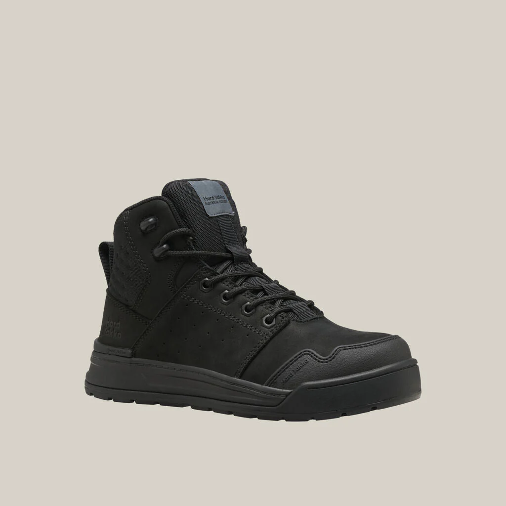 Hard Yakka Women's Evolution Lace Up & Side Zip 5 Inch Steel Toe Safety Boot (Y60148) - Image 4