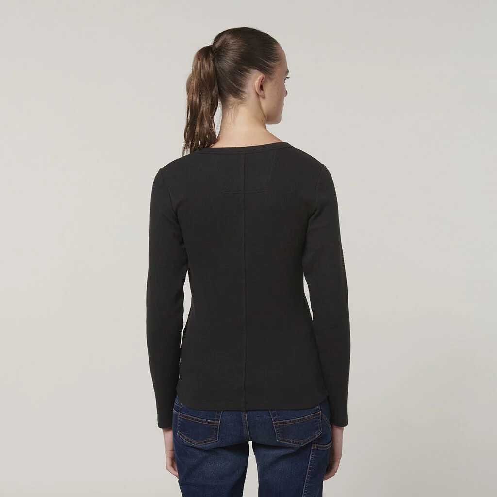 Hard Yakka Women's Henley (Y08237) - Image 5