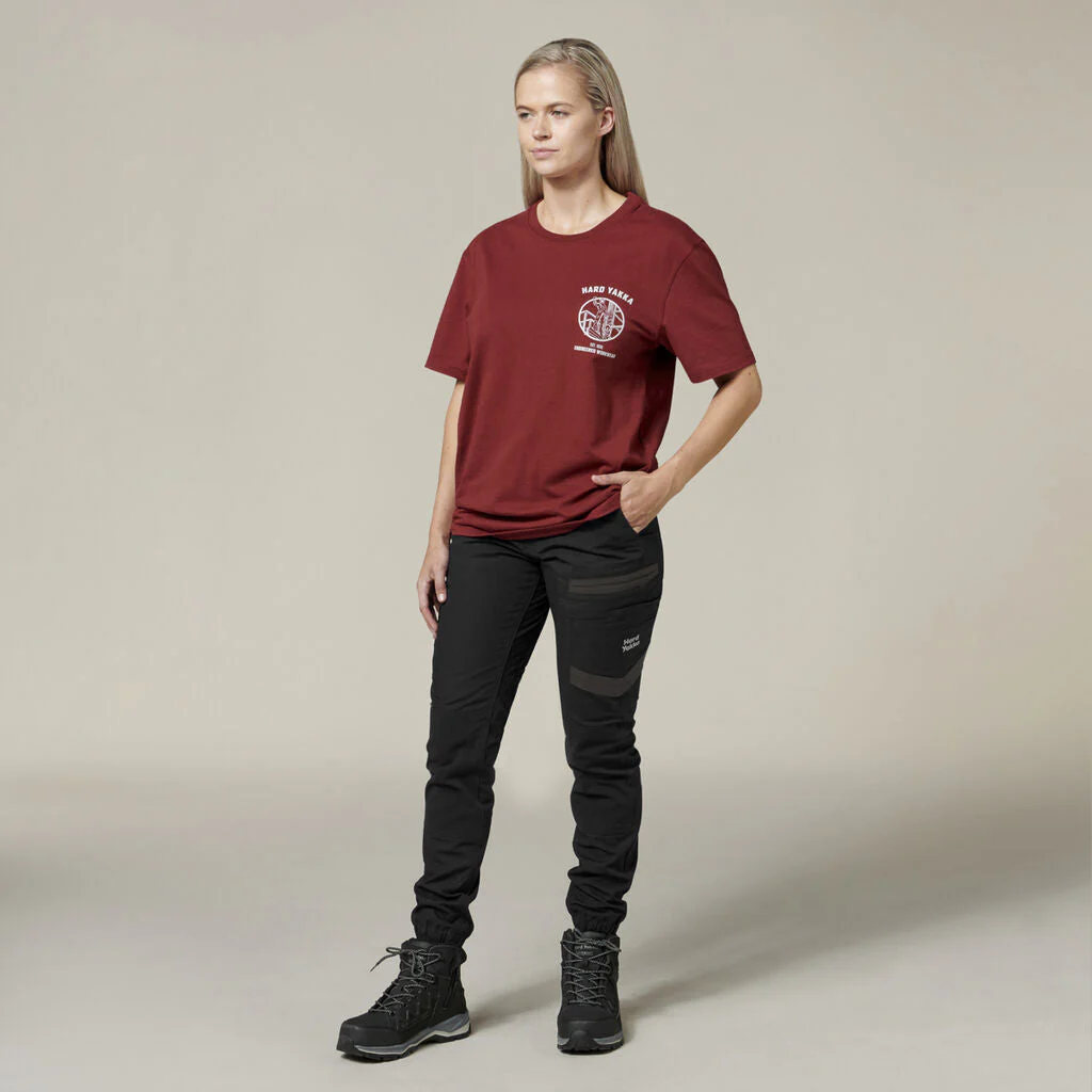 Hard Yakka Women's Raptor Cuff Work Pant (Y08382) - Image 2