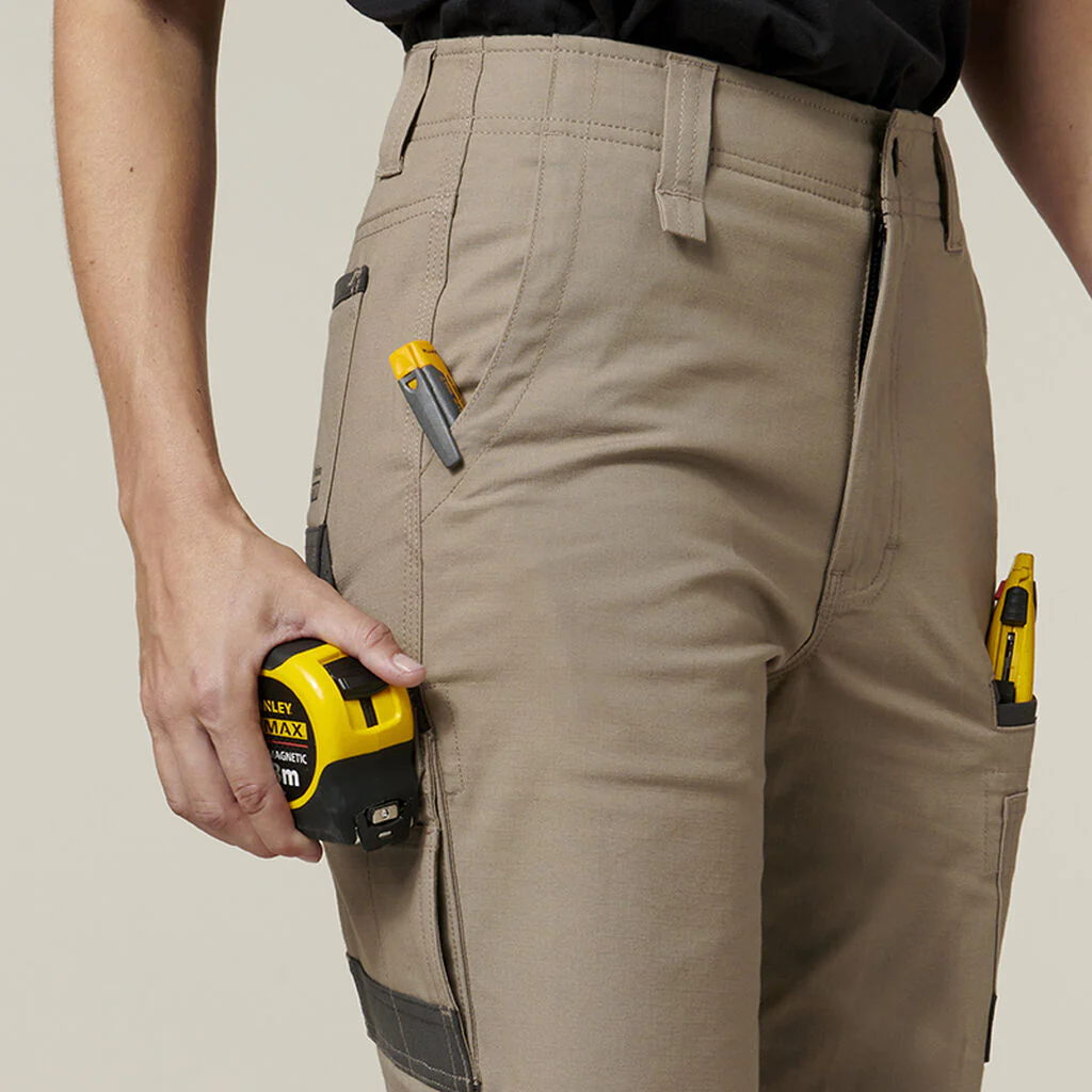 Hard Yakka Women's 3056 Raptor Mid Length Work Short (Y08228) - Image 12
