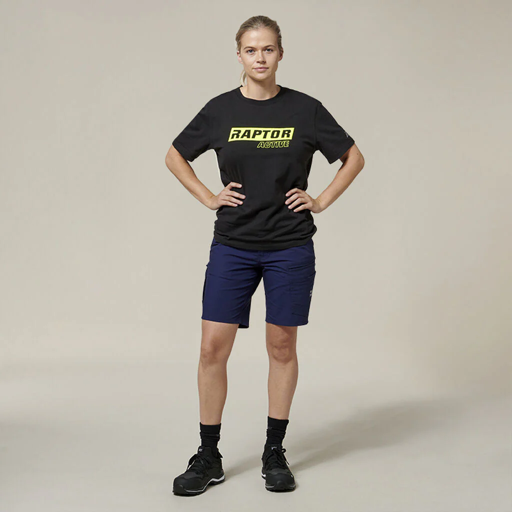 Hard Yakka Women's 3056 Raptor Mid Length Work Short (Y08228) - Image 14