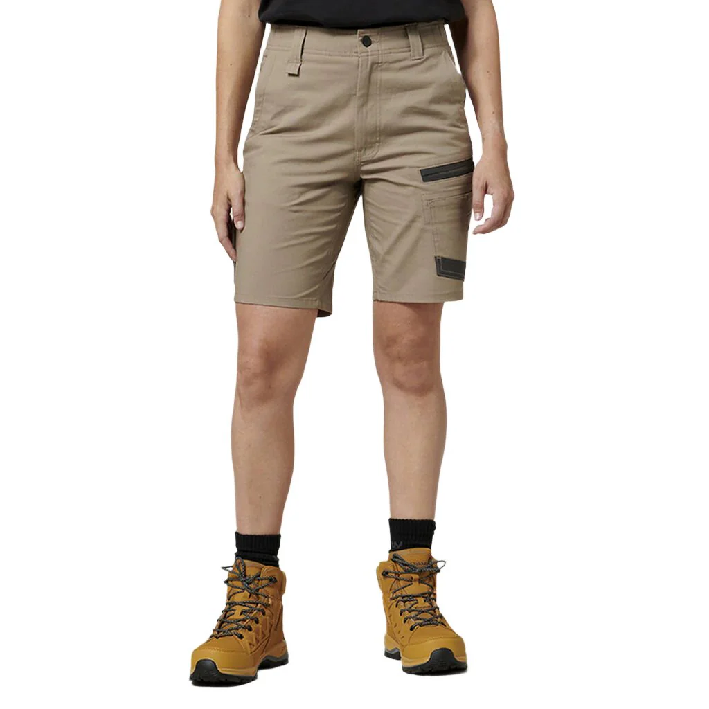 Hard Yakka Women's 3056 Raptor Mid Length Work Short (Y08228) - Image 6