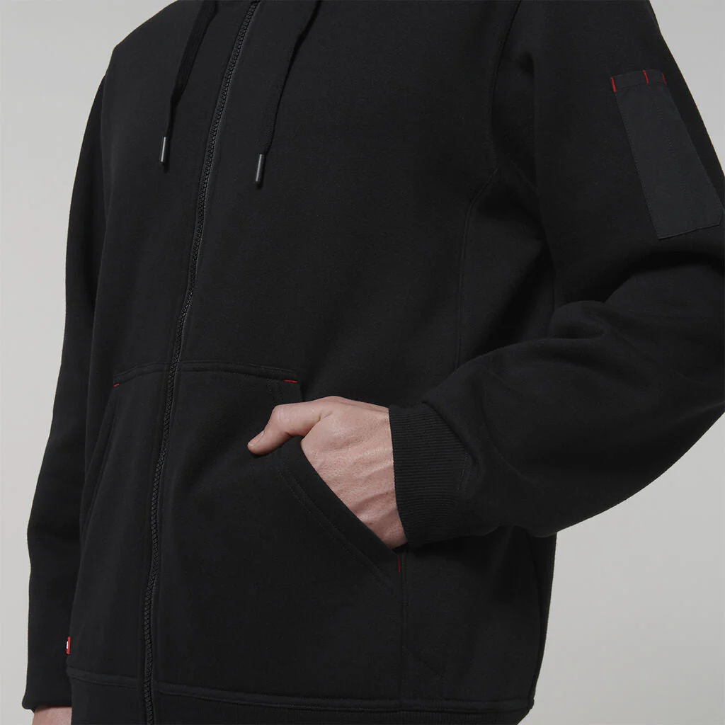 Hard Yakka Core Fleece Zip Hoodie (Y19542) - Image 8