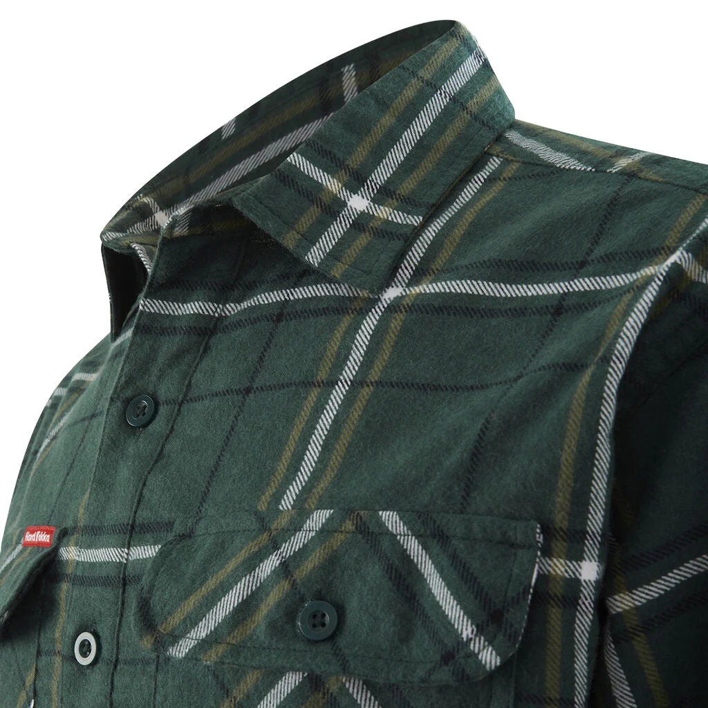 Hard Yakka Core Long Sleeve Closed Front Check Flannel Shirt (Y04006) - Image 15