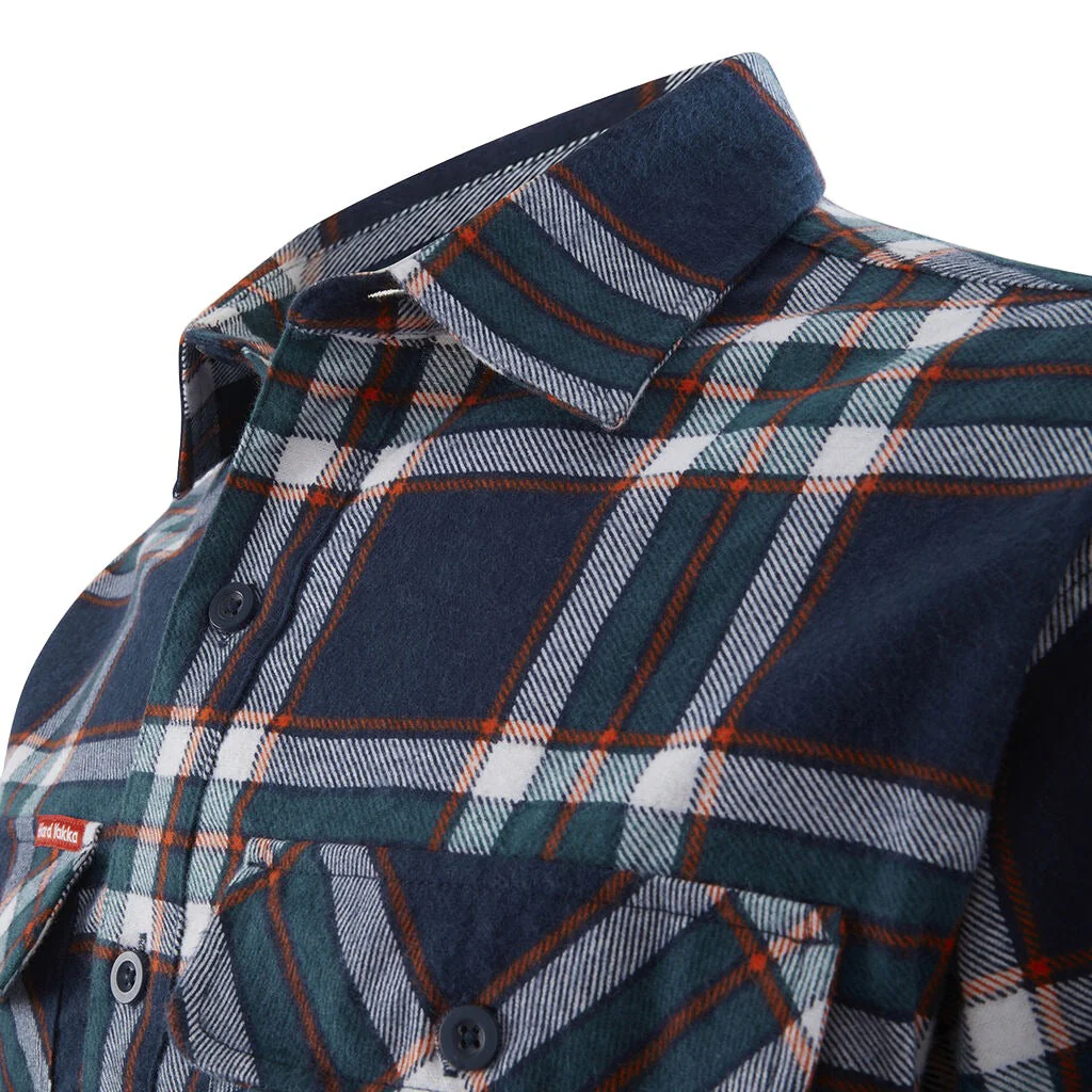 Hard Yakka Core Long Sleeve Closed Front Check Flannel Shirt (Y04006) - Image 20