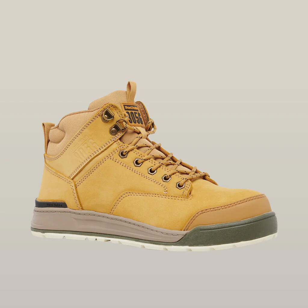 Hard Yakka 3056 Lace Up & Side Zip Steel Toe Safety Boot (Y60200) - Image 4