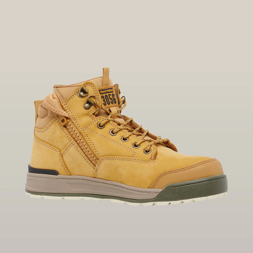 Hard Yakka 3056 Lace Up & Side Zip Steel Toe Safety Boot (Y60200) - Image 5