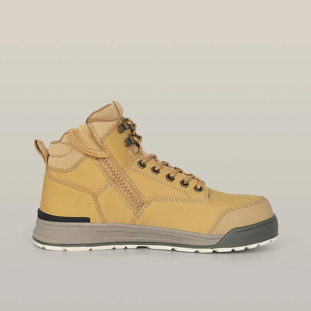 Hard Yakka 3056 Lace Up & Side Zip Steel Toe Safety Boot (Y60200) - Image 7