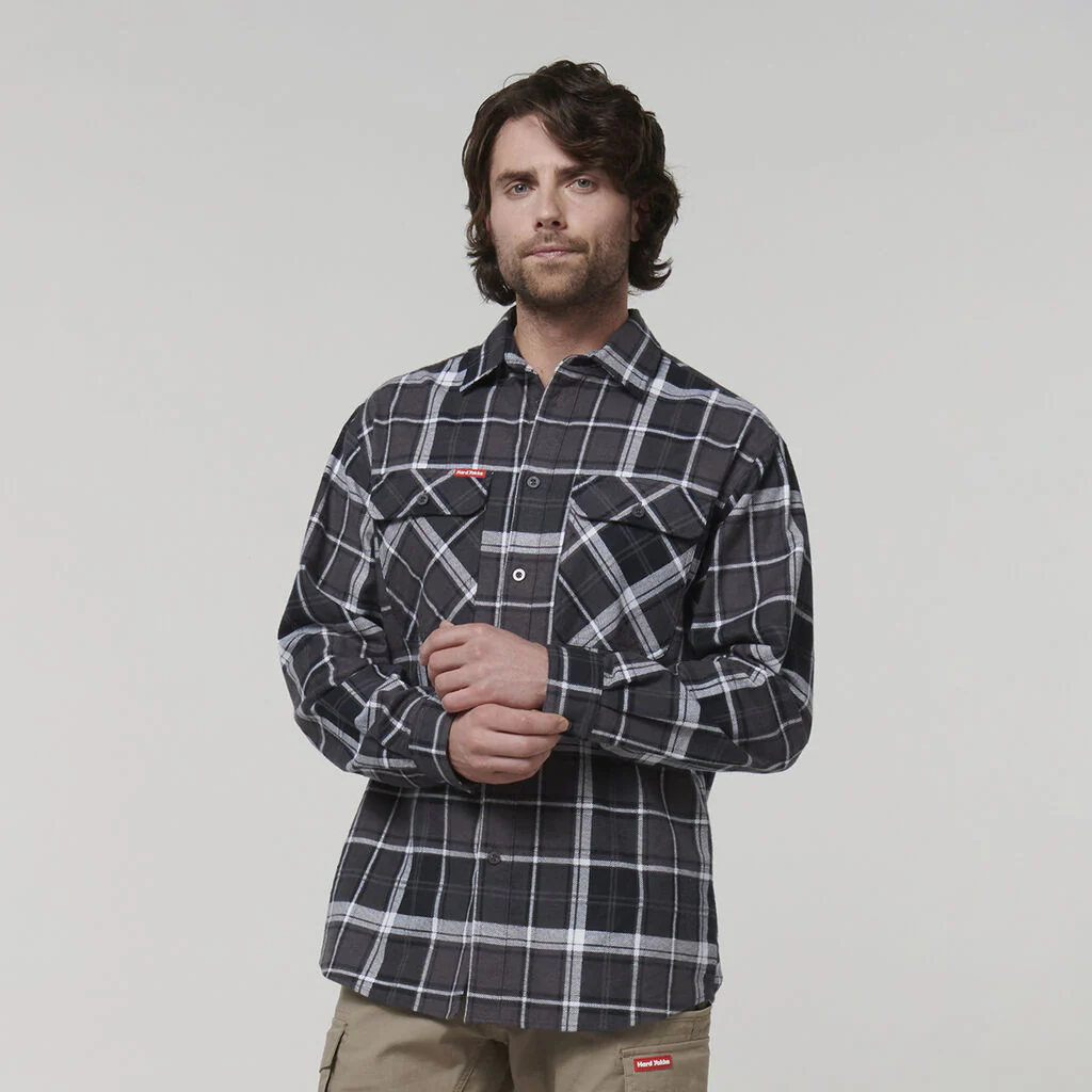 Hard Yakka Long Sleeve Check Flannel (Y07752) - Image 14