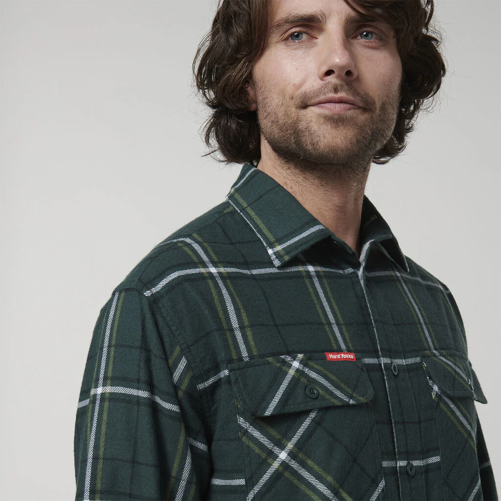 Hard Yakka Long Sleeve Check Flannel (Y07752) - Image 24