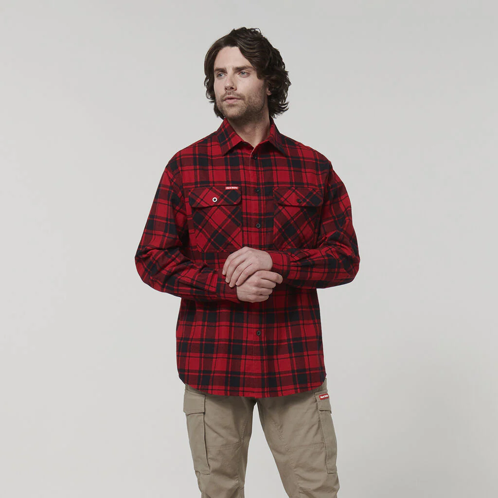 Hard Yakka Long Sleeve Check Flannel (Y07752) - Image 34