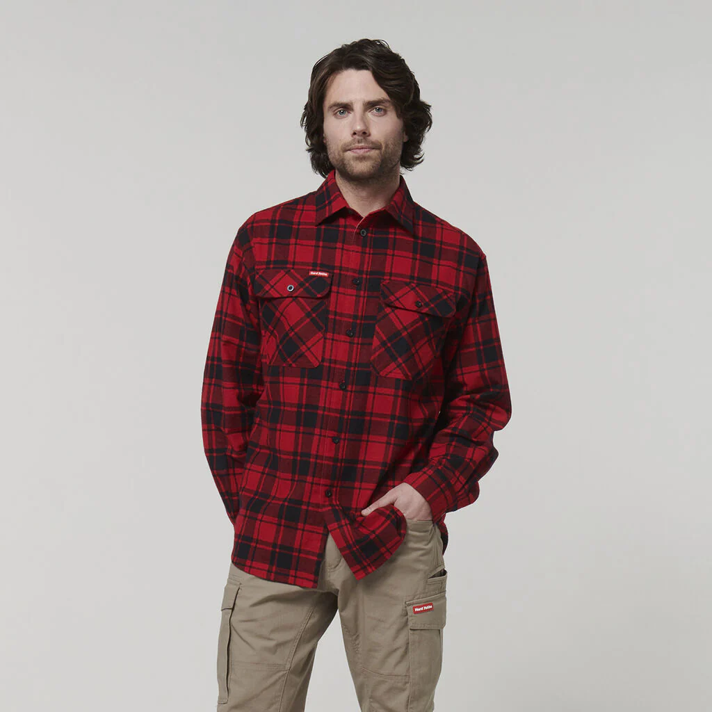 Hard Yakka Long Sleeve Check Flannel (Y07752) - Image 35