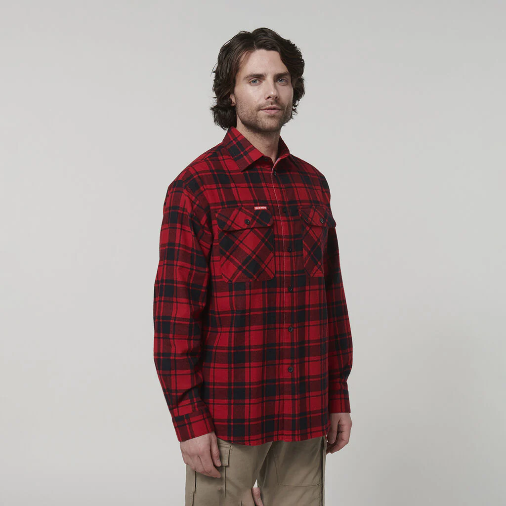 Hard Yakka Long Sleeve Check Flannel (Y07752) - Image 36