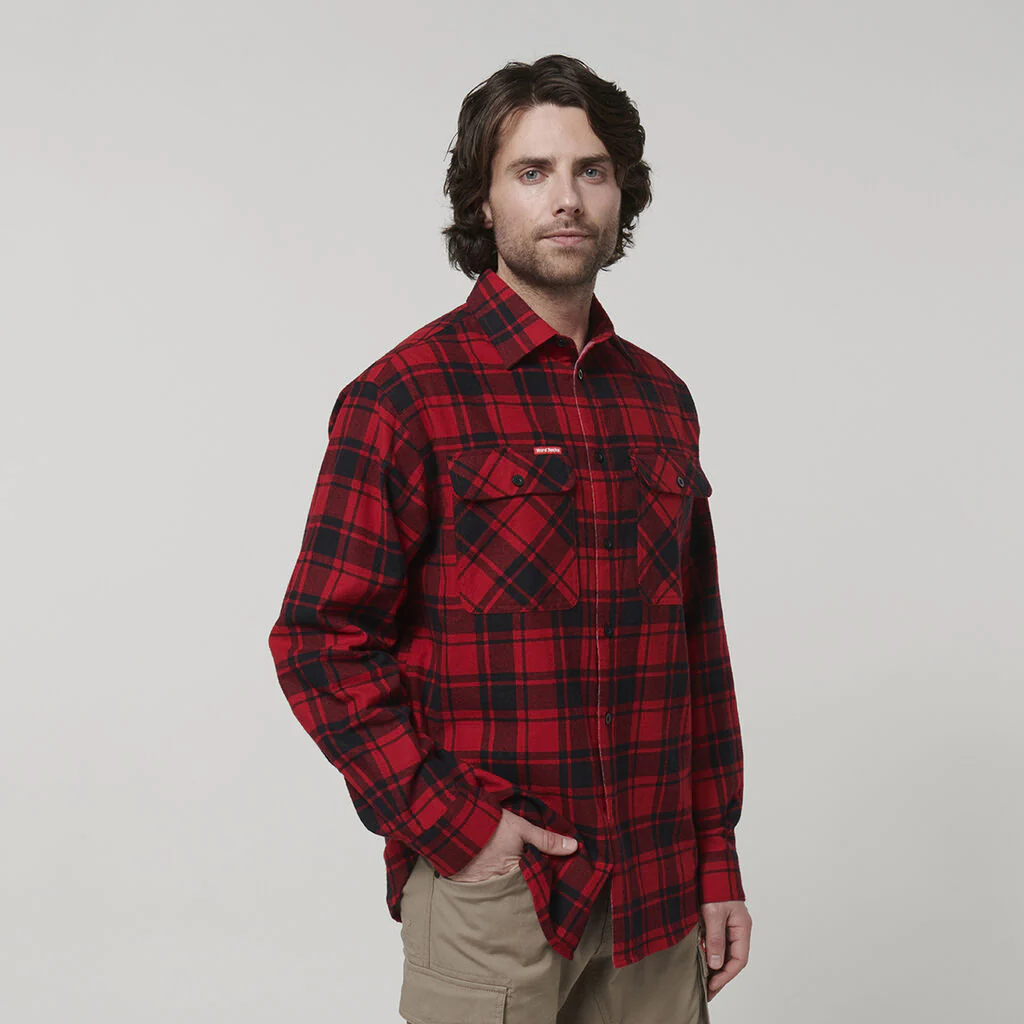 Hard Yakka Long Sleeve Check Flannel (Y07752) - Image 37