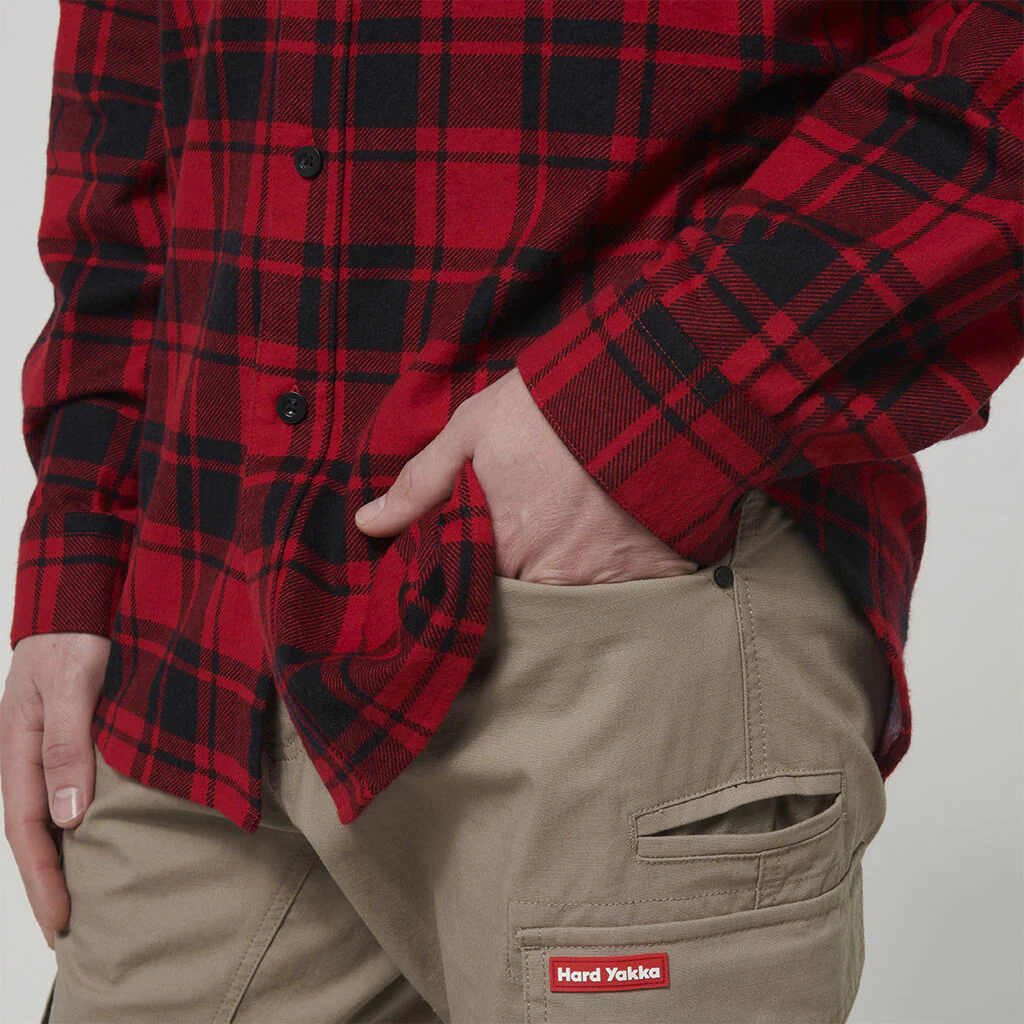 Hard Yakka Long Sleeve Check Flannel (Y07752) - Image 39