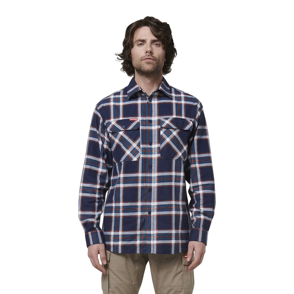 Hard Yakka Long Sleeve Check Flannel (Y07752) - Image 4