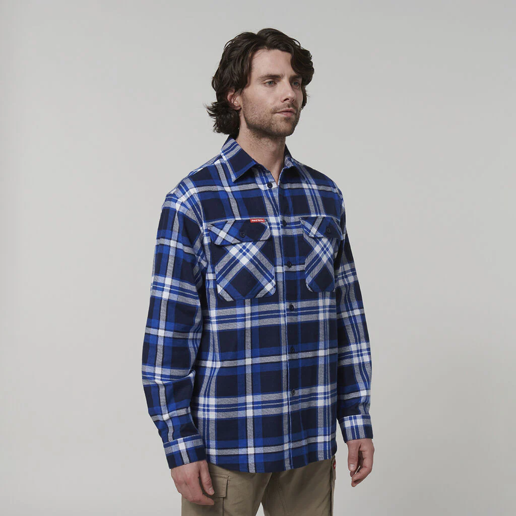 Hard Yakka Long Sleeve Check Flannel (Y07752) - Image 8